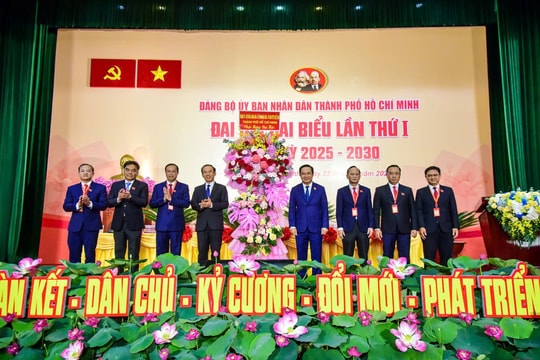 Khai mạc Đại hội Đại biểu Đảng bộ UBND TP.HCM lần thứ I