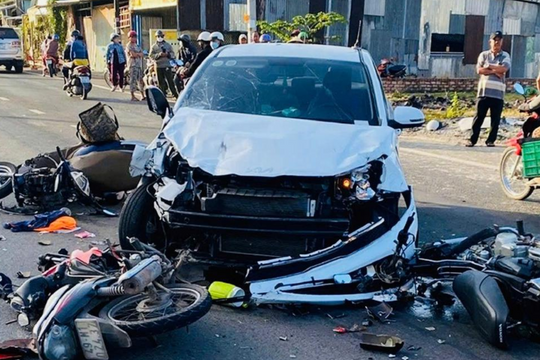 Tai nạn giao thông giảm mạnh trong tháng 8