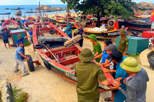 Hà Tĩnh: Chủ động các phương án ứng phó bão số 5