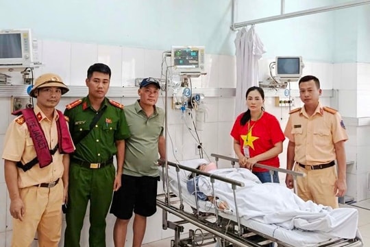 Kịp thời cứu một phụ nữ nhảy cầu Bính