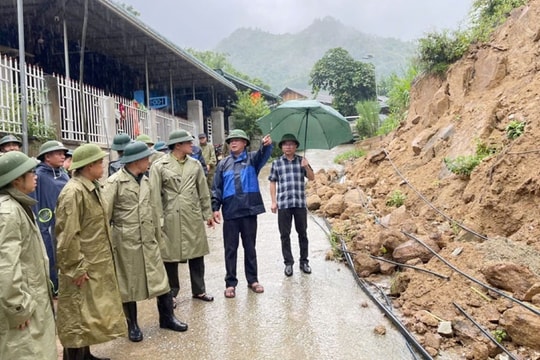 Xuất hiện sạt lở tại các địa phương miền núi Thanh Hóa