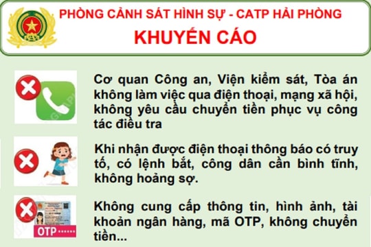 Khuyến cáo về thủ đoạn lừa đảo qua mạng, dụ dỗ, bắt cóc