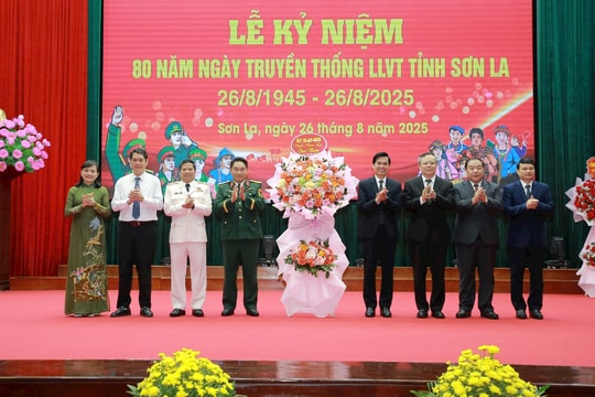 Kỷ niệm 80 năm Ngày truyền thống lực lượng vũ trang Sơn La