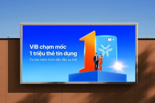 VIB cán mốc 1 triệu thẻ tín dụng, khẳng định vị thế dẫn đầu