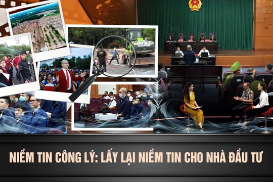 Niềm tin Công lý: Lấy lại niềm tin cho nhà đầu tư