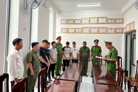 Khởi tố, bắt giam 5 thanh niên dùng hung khí đánh nhau