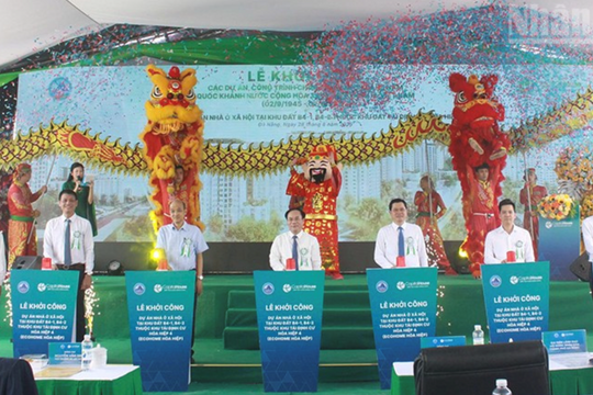 Đà Nẵng: Khởi công dự án nhà ở xã hội hơn 2.100 tỷ đồng, gần 1.800 căn hộ