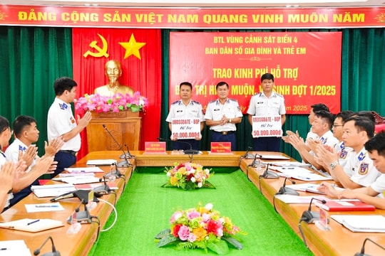 BTL Vùng Cảnh sát biển 4 hỗ trợ quân nhân khám, chữa bệnh hiếm muộn