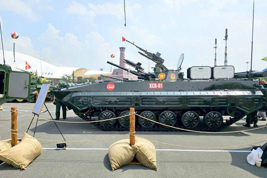 Xe chiến đấu bộ binh XCB-01, sản phẩm do Việt Nam tự nghiên cứu và chế tạo