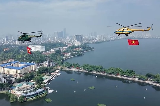 Hà Nội tăng cường đảm bảo an ninh an toàn bay phục vụ Quốc khánh 2/9