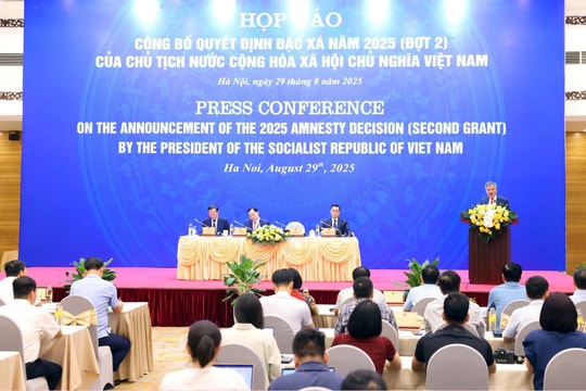 Chủ tịch nước đặc xá cho 13.920 người dịp Quốc khánh