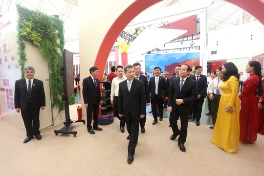 Không gian triển lãm Tòa án nhân dân gây ấn tượng mạnh