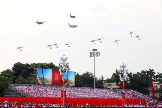 Tổng duyệt cấp Nhà nước lễ diễu binh, diễu hành mừng Quốc khánh 2/9