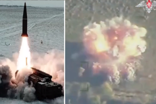 Tên lửa Iskander phá hủy bệ phóng tên lửa hành trình  hiếm có của Ukraine