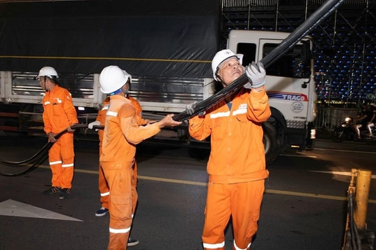 EVNHANOI bổ sung nguồn cấp điện tại các khu vực quan trọng