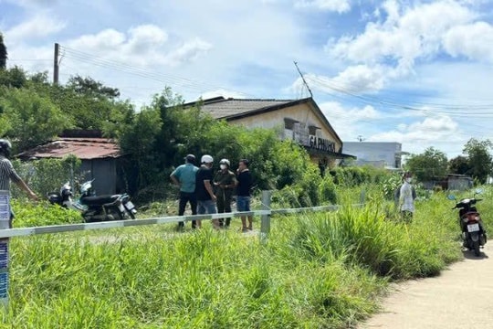 Phát hiện thi thể đàn ông trong nhà kho bỏ hoang