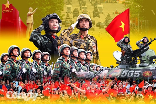 Hàng vạn người nườm nượp đổ về trung tâm Hà Nội chờ xem diễu binh