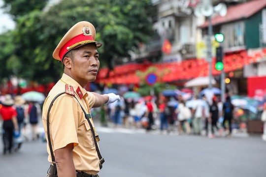Công an TP. Hà Nội khuyến cáo người dân đi lại dịp Quốc khánh 2/9