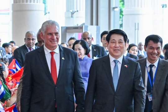 Chủ tịch nước Lương Cường: Đoàn kết với Cuba xuất phát từ trái tim và trong suy nghĩ của mỗi người Việt Nam