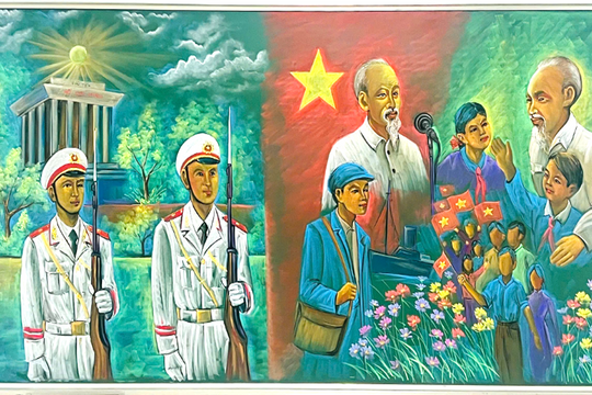 Nét phấn lay động hồn thu Độc lập