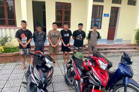 Thanh Hóa xử lý nhóm thanh niên đua xe trên quảng trường