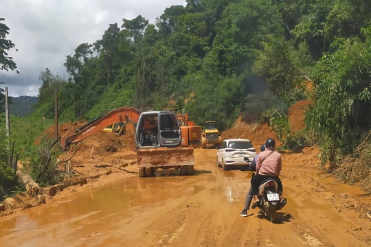Khẩn trương khắc phục hậu quả thiên tai tại các xã biên giới