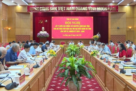 Cao Bằng phát huy dân chủ, chuẩn bị chu đáo cho Đại hội Đảng bộ tỉnh lần thứ XX