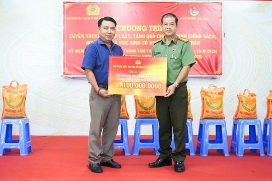 Công an thành phố Cần Thơ: Chung tay trao gửi yêu thương