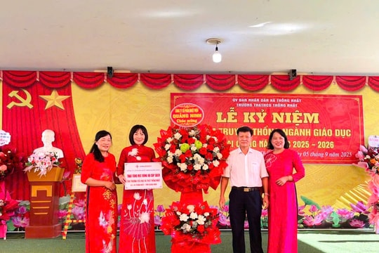 QTP chung tay 'Thắp sáng ước mơ' nhân dịp khai giảng năm học mới