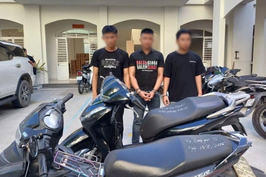 Triệt phá nhóm cướp giật chuyên rình du khách dịp lễ