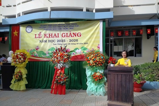 Trường Tiểu học Song Ngữ Vũng Tàu tưng bừng khai giảng năm học mới 2025 – 2026
