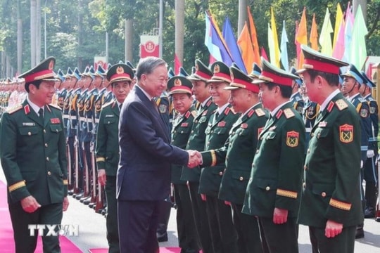 Tổng Bí thư dự Kỷ niệm 80 năm Ngày truyền thống Bộ Tổng Tham mưu Quân đội Nhân dân Việt Nam