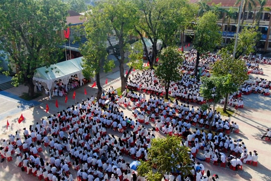 Trường THPT Nông Cống 3 khai giảng năm học mới 2025-2026