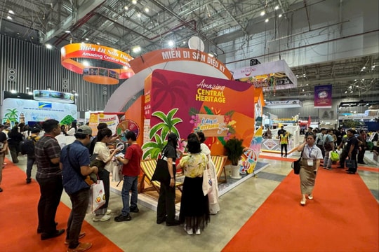 Du lịch miền Trung tạo dấu ấn với gian hàng “Miền di sản diệu kỳ”