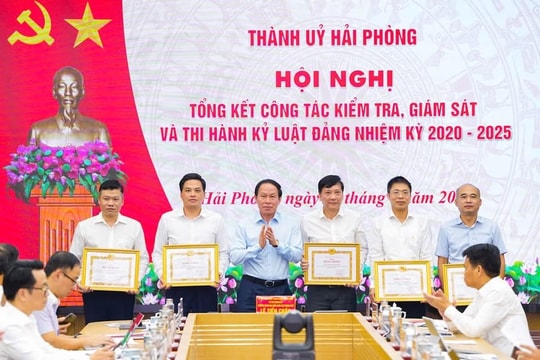 Hải Phòng đã xem xét, thi hành kỷ luật 45 tổ chức, 3.962 lượt đảng viên