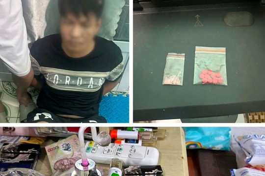 Bắt đối tượng truy nã, phát hiện ma túy tại nơi lẩn trốn