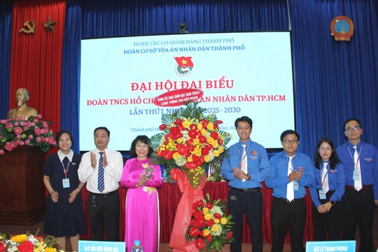 Đại hội Đoàn Thanh niên TAND TP.HCM thành công tốt đẹp