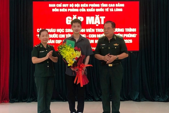 Người cha đặc biệt từ Chương trình “Con nuôi Đồn Biên phòng”