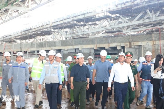 Tập trung cao độ thi công hạng mục trọng yếu tại sân bay Long Thành