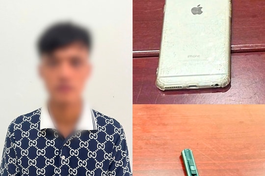 Dùng dao đe dọa bạn gái, đòi lại quà đã tặng