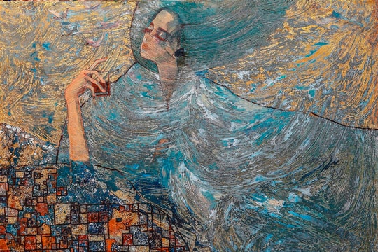 Bản giao hưởng giữa sơn mài và tâm hồn phụ nữ