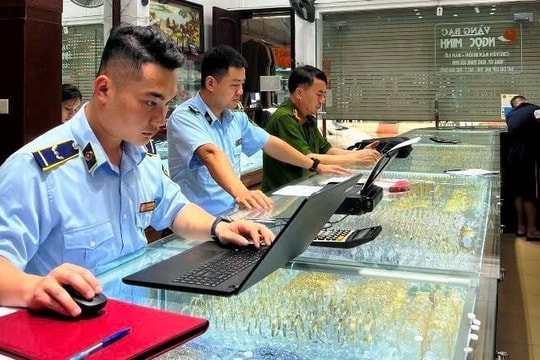 Ngày 9/9, thanh tra doanh nghiệp kinh doanh vàng trên toàn quốc