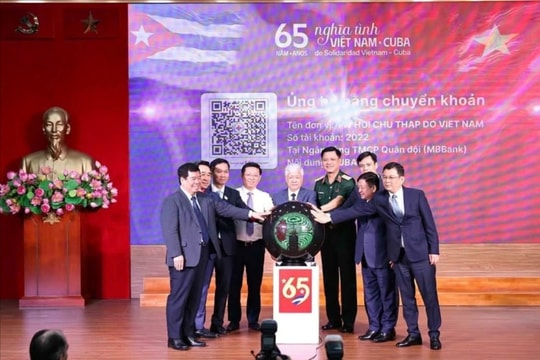 Chương trình vận động ủng hộ nhân dân Cuba đã đạt hơn 421 tỷ đồng