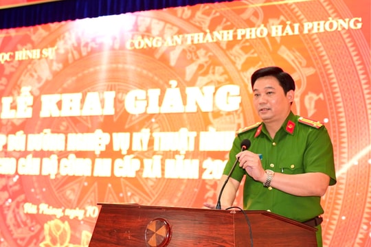 Bồi dưỡng nghiệp vụ kỹ thuật hình sự cho Công an cấp xã