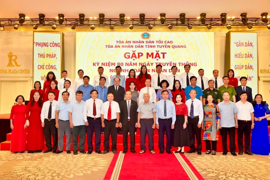 TAND Tuyên Quang chung sức, đồng lòng, phát huy thành tích