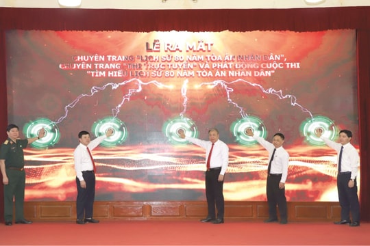 Trí tuệ nhân tạo “tiếp sức” lan tỏa lịch sử 80 năm Tòa án nhân dân