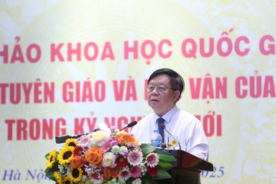 Hội thảo “Công tác tuyên giáo và dân vận của Đảng trong kỷ nguyên mới”