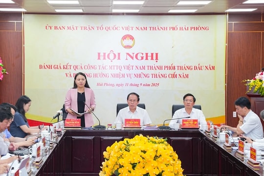 MTTQ TP Hải Phòng khẳng định vai trò là trung tâm khối đại đoàn kết