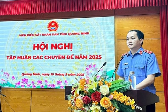Hơn 200 cán bộ, công chức Viện KSND Quảng Ninh được bồi dưỡng nghiệp vụ