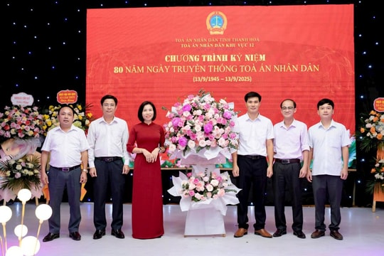 TAND khu vực 12 - Thanh Hóa: Đoàn kết, vượt khó, giữ vững “cán cân công lý”